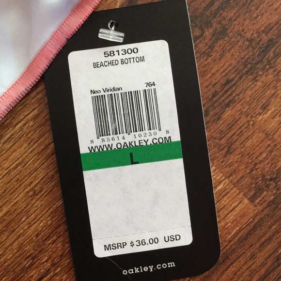 Oakley Beached Neo Viridian Bikini Bottom - Picture 6 of 9